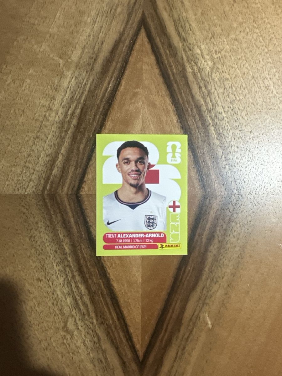 Panini Carte collezionabili: Panini WM 2026 Arnold ENG 6 – Nuovo (secondo la descrizione) da Lachen venduto da man_6692
