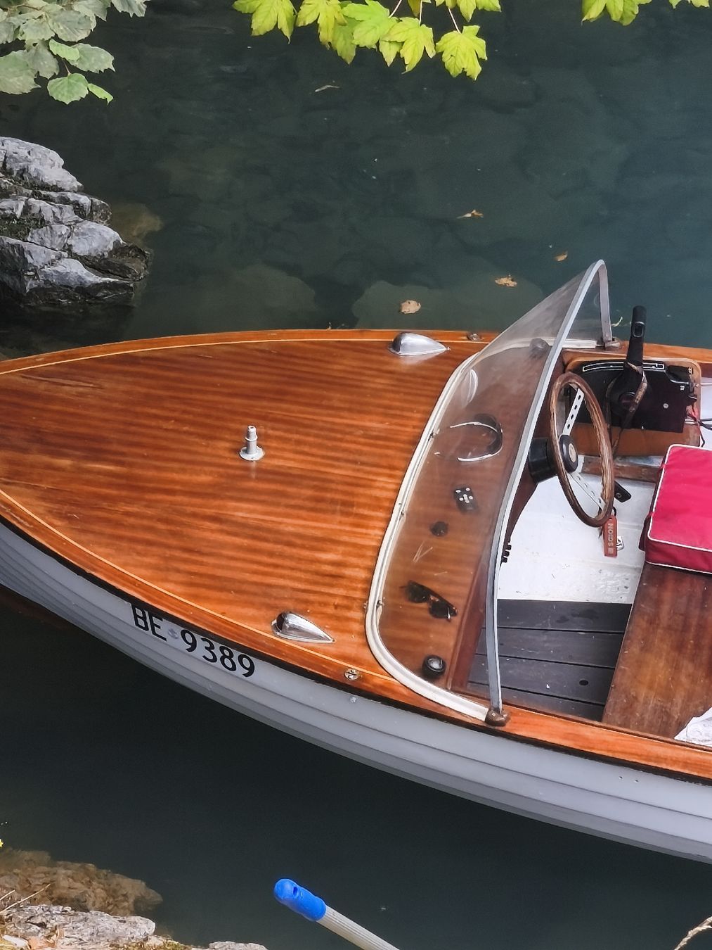 Klassisches Holzboot Abegglen jg 1974 mit Mercury Aussenbord (Gebraucht ...