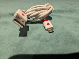 USB-A auf Micro-USB Ladekabel – Weiss – ca. 1 m