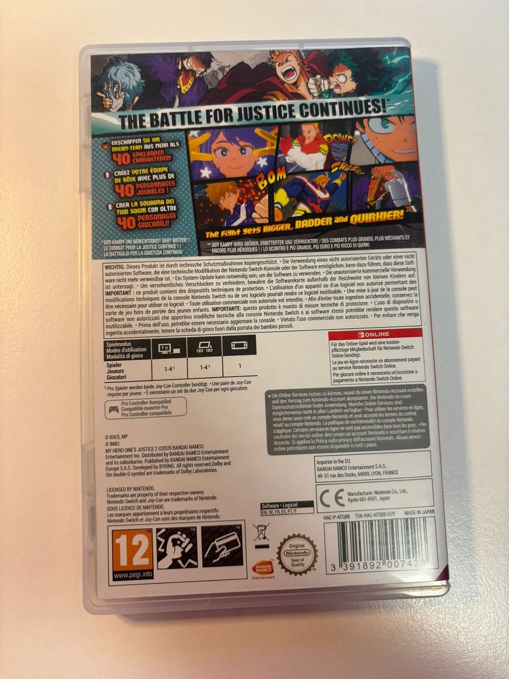 Spiele: My Hero One's Justice 2 (Nintendo Switch) – Gebraucht aus Herisau von Seyashop1 2