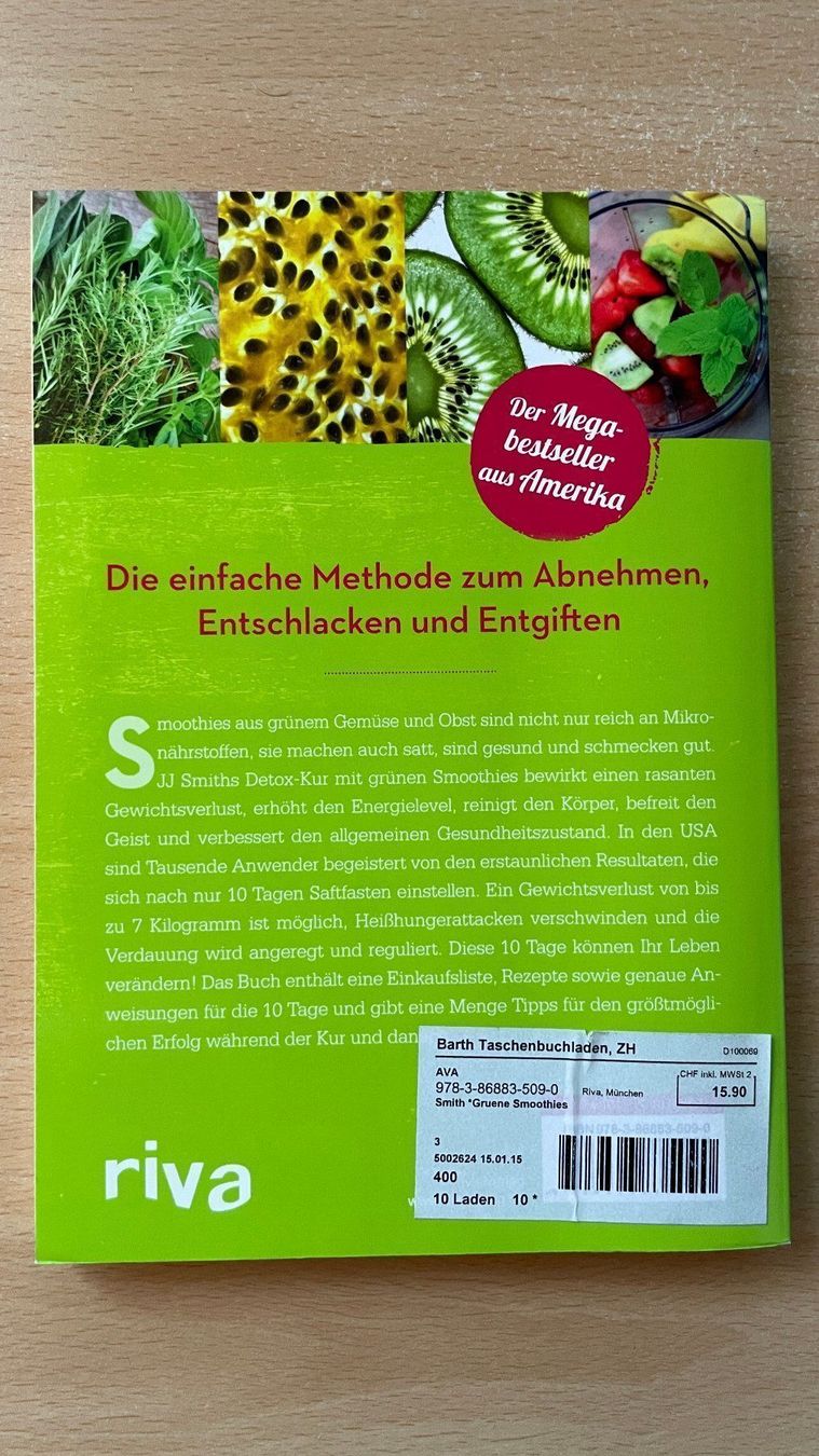Libri: Grüne Smoothies – Usato da Glattfelden venduto da cybermaxx 1