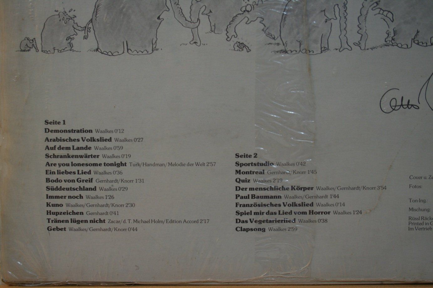 Vinyles: LP Das 4. Programm - Otto – D'occasion à Wettingen par zibi137 2