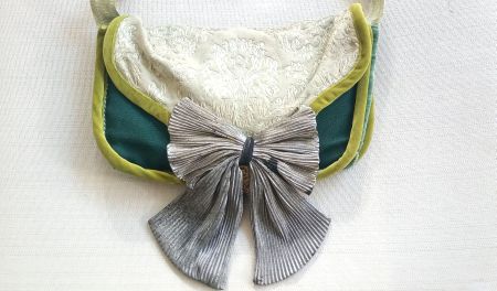 Vintage Handtasche Umhängetasche Samt Mäschli zu Odd Molly
