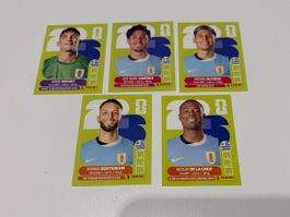 Panini Sticker WM 2026-Uruguay (5Stück)