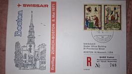 Swissair Zürich - Boston 08.05.1971