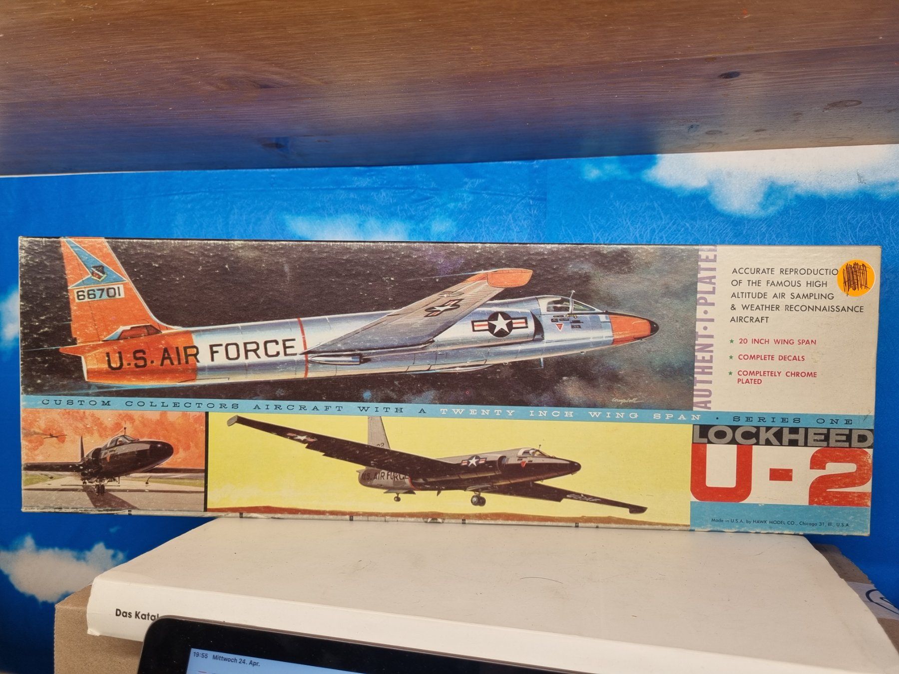 Lockheed Kit di modellismo & Modellini statici: LOCKHEED U-2 HAWK 1:72 CHROM – Usato da Männedorf venduto da Modell-Spezialisten
