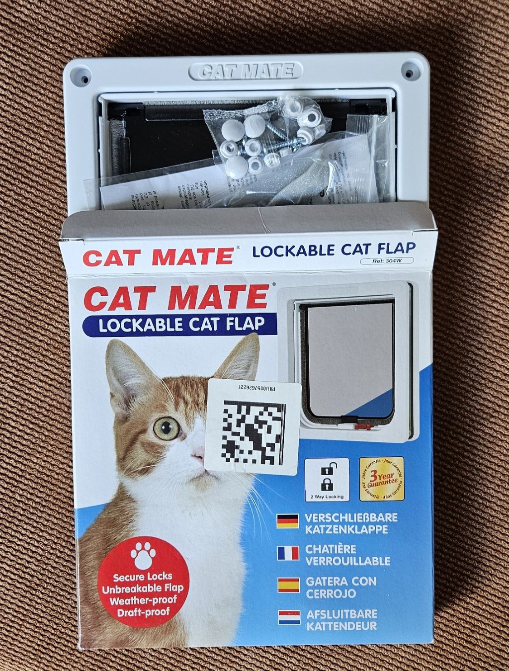 Gattaiole: Katzentür / Katzenklappe Cat Mate Lockable Cat Flap – Nuovo e nell'imballaggio originale da Rombach venduto da ThriftBetter 2