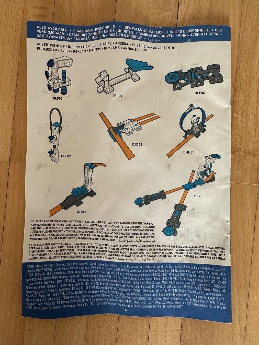 Hot Wheels Giocattoli: Hot Wheels Track Builder System von Mattel (1 Tüte Material) – Usato da Bern venduto da Xara_w 4