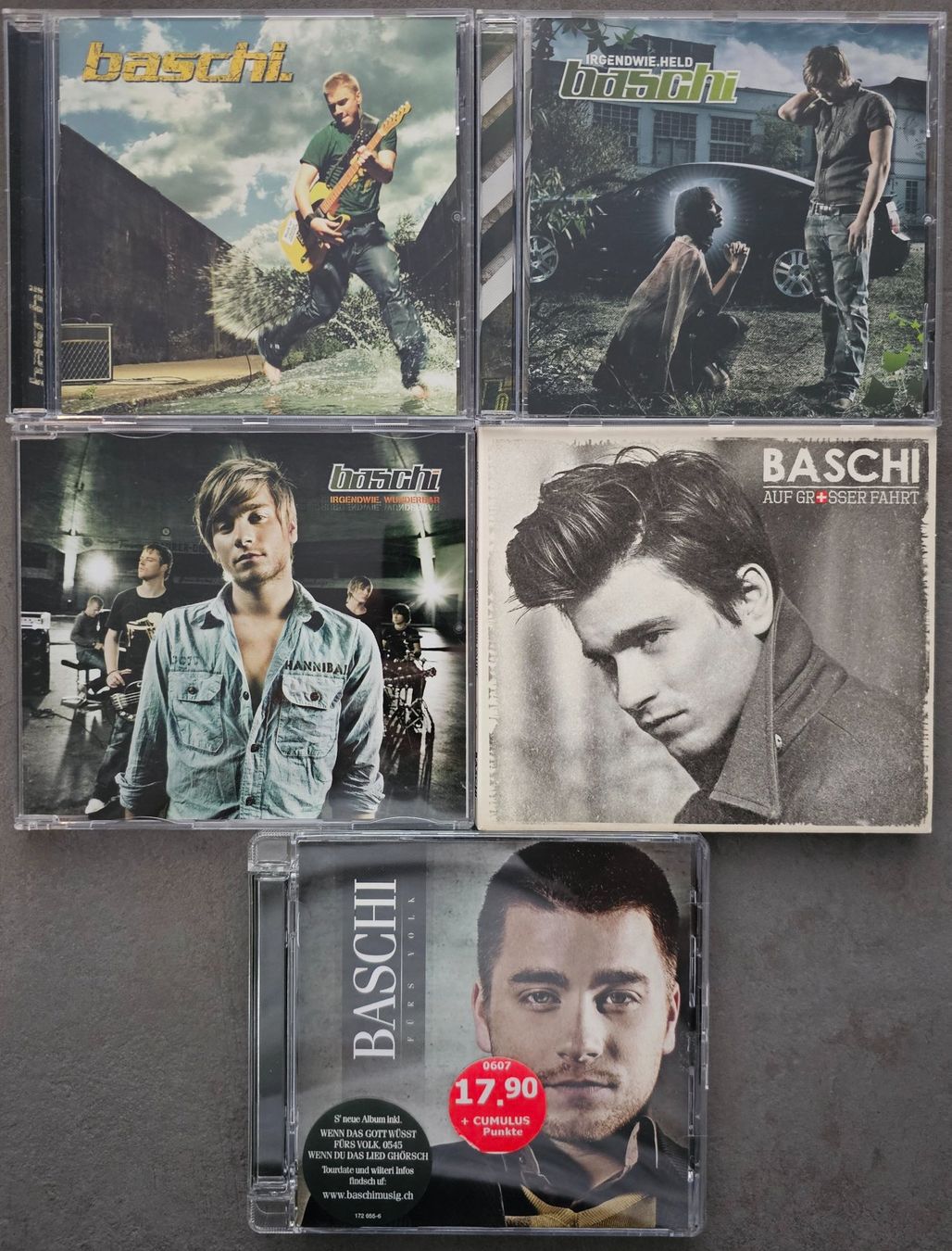 CDs: Baschi CD's – Gebraucht aus Unterkulm von Chaplyn2018