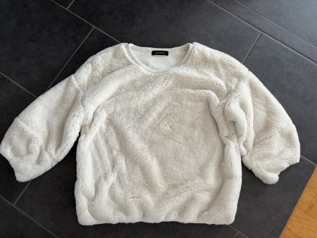 Wunderschöner Kuschel-Pullover in Felloptik, Gr. S 7/8 Ärmel