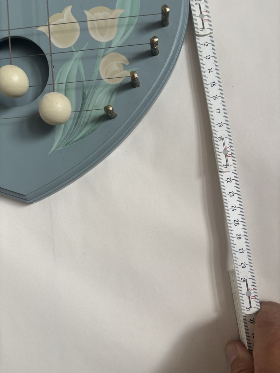 Tutte le decorazioni: Herzform-Zither mit Tulpenmuster. – Usato da Zürich venduto da Rita017 2