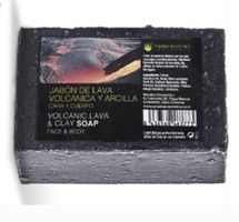 Savon Visage & Corps Lave Volcanique et Argile Neuf 🧼