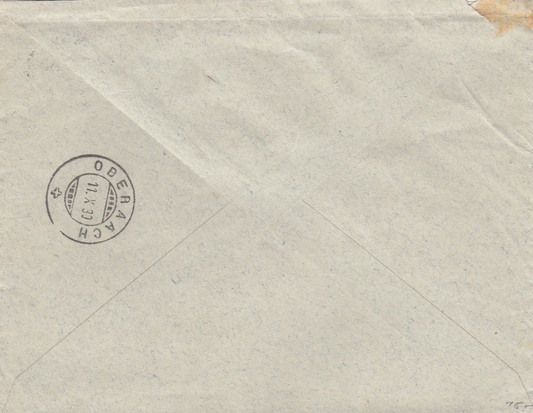 Tutti i francobolli: Amriswil-Einschreibebrief-1930 – Usato da uttwil venduto da Koehlerfred 1