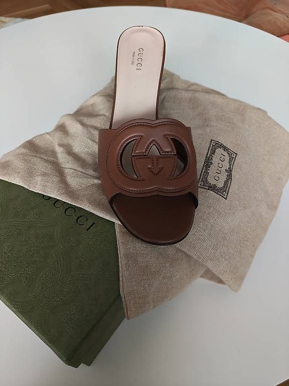 Damenschuhe: Mules Gucci marron 38 1/2 – Gebraucht aus Neuchâtel von ihaase 3