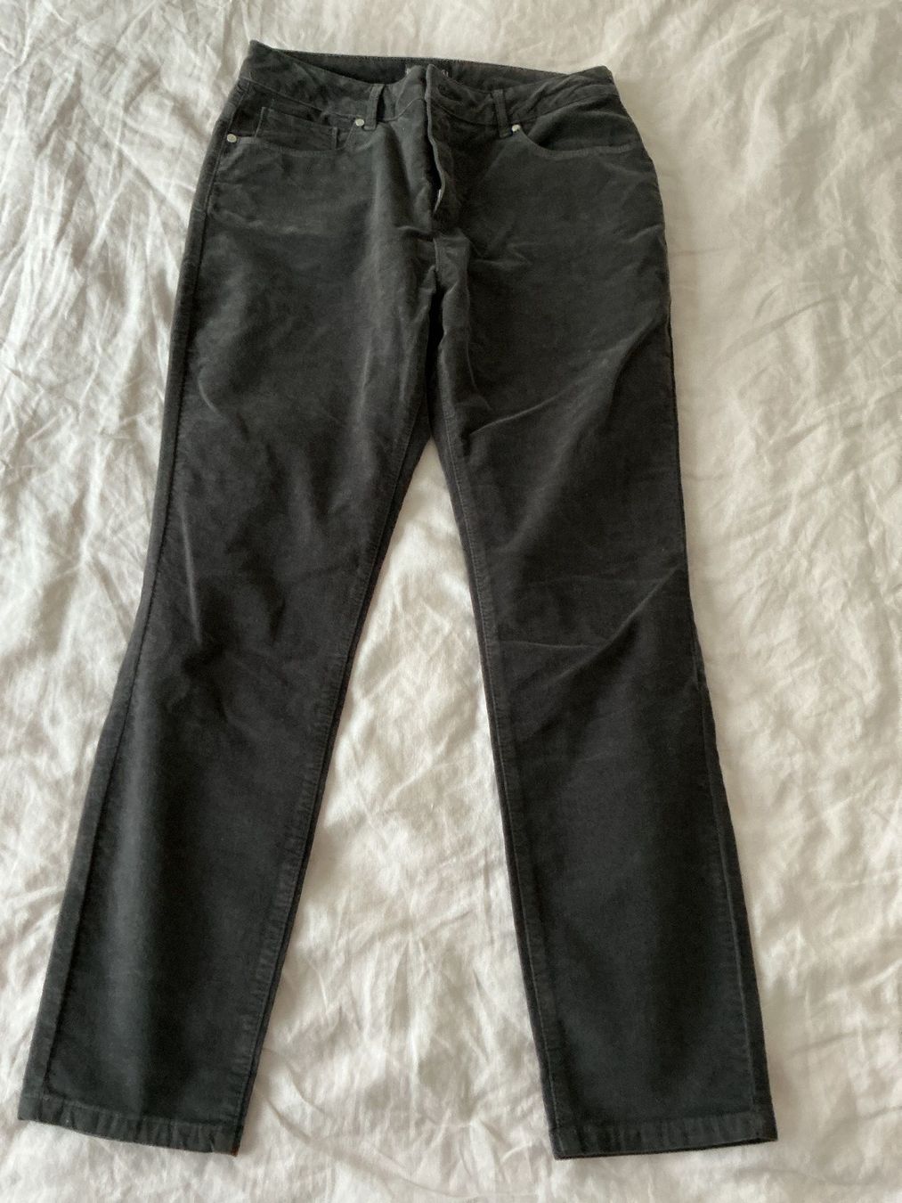 Pantaloni: Phase Eight Samthose Gr. 38 Dunkelgrau – Usato da Dietlikon venduto da Smonny