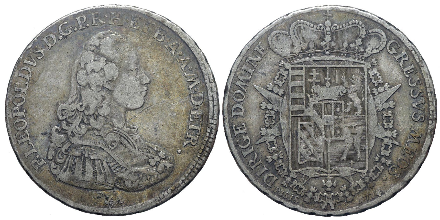 Tutti le monete: Florenz, Francescone 1774 – Usato da Chiasso venduto da Novamarketing