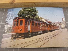 AK Bahnhof Frauenfeld Stadt mit Zug