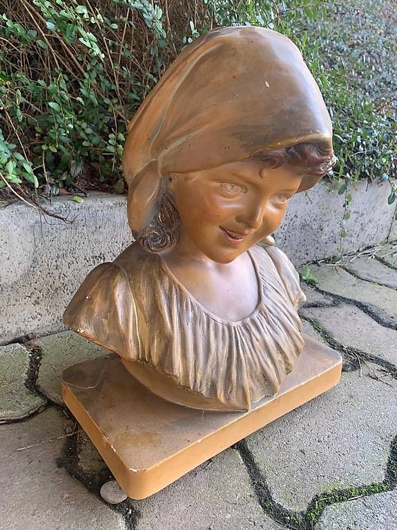 Sculture & Statue: Ausdrucksstarke original Jugendstil Büste – Usato da Rothrist venduto da Oddymanliane 2