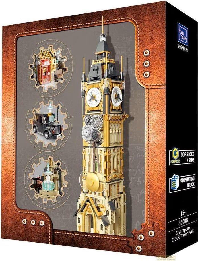 Lego Kit di costruzioni: Original-Steampunk Series Steampunk Clock Tower Park 58 cm – Nuovo e nell'imballaggio originale da St-Imier venduto da ATTAKSHOP 2
