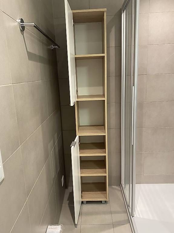Armadi: Badezimmerschrank (weiss/Holzspan) – Usato da Zug venduto da shoppingqueen10 1