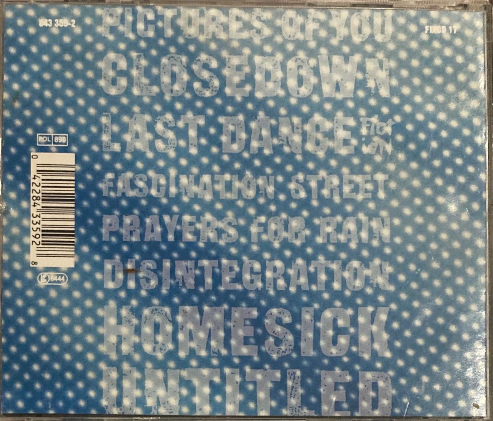 CDs: THE CURE - ENTREAT – Gebraucht aus Poliez-Pittet von Newtown-Records 1
