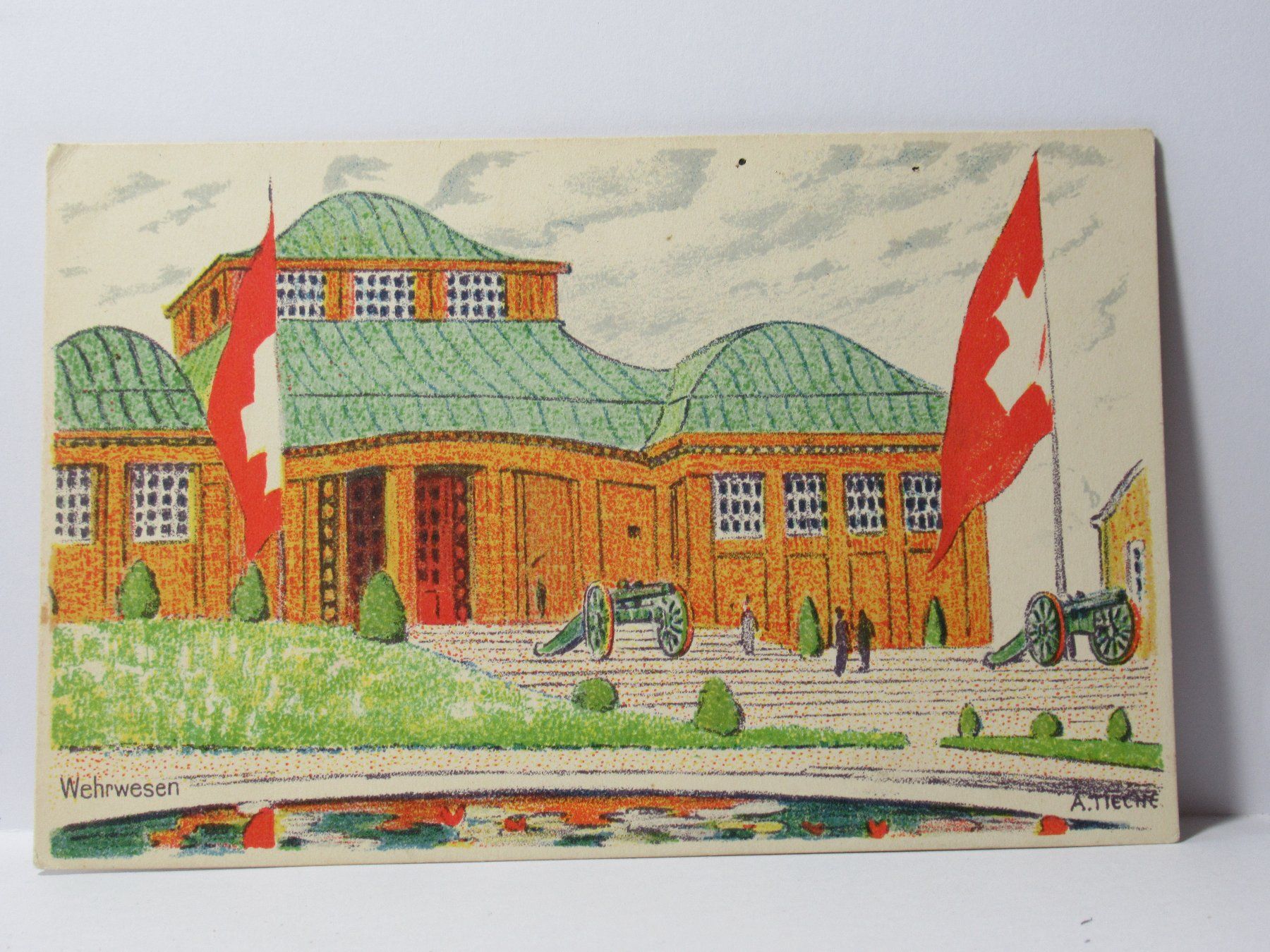 Cartoline postali: Bern , Die Schweizer Landesausstellung 1914 – Nuovo (secondo la descrizione) da Grenchen venduto da Bluemchen1900