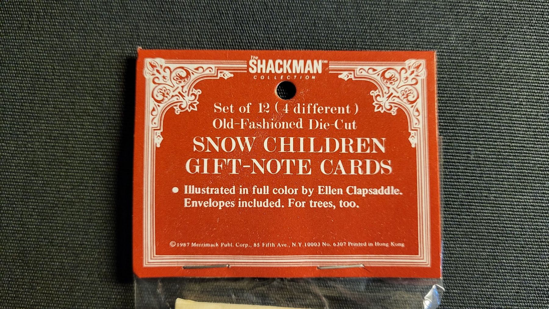 Karten: Weihnachts-Kärtli SNOW CHILDREN – Neu und originalverpackt aus Basel von spinne02 7