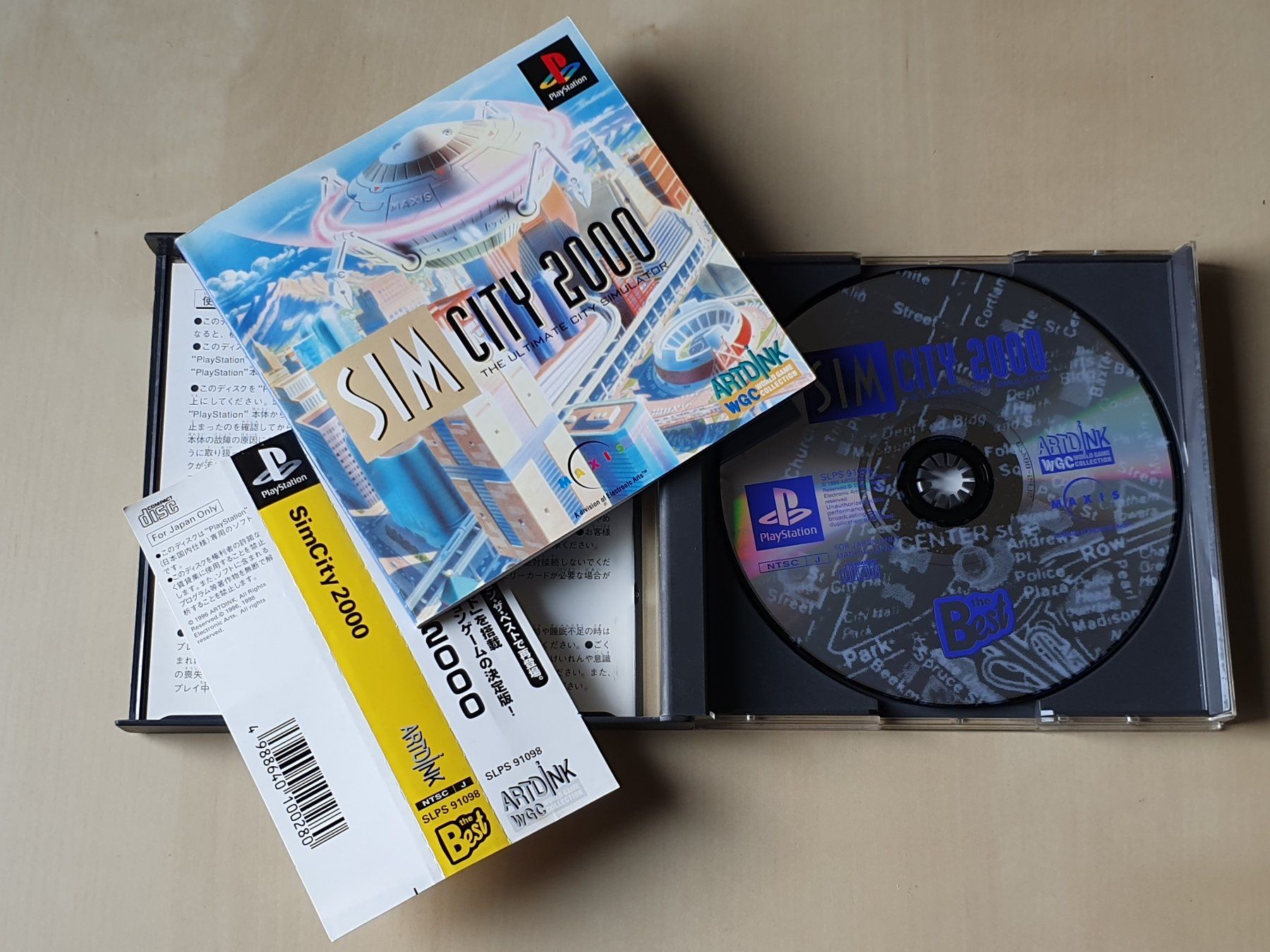 Sony Spiele: Sim City 2000 JAP – Gebraucht aus Stansstad von collectorsshop 2