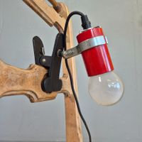 Industriedesign Klemmleuchte Klemmlampe Leselampe Lampe