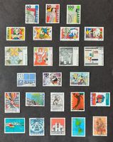 9-16-2 Timbres Helvetia oblitérés. Années 1992-1993