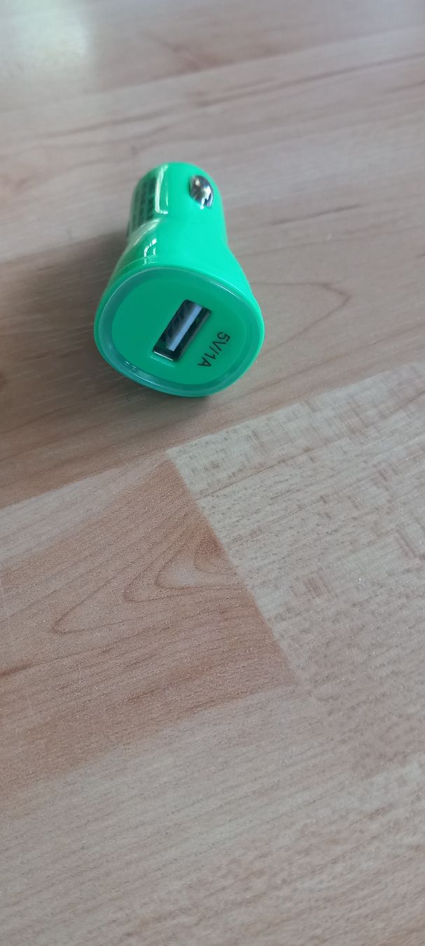 Caricabatterie: Vivanco USB-Ladegerät fürs Auto, Grün – Usato da Ebnat-Kappel venduto da blazzi