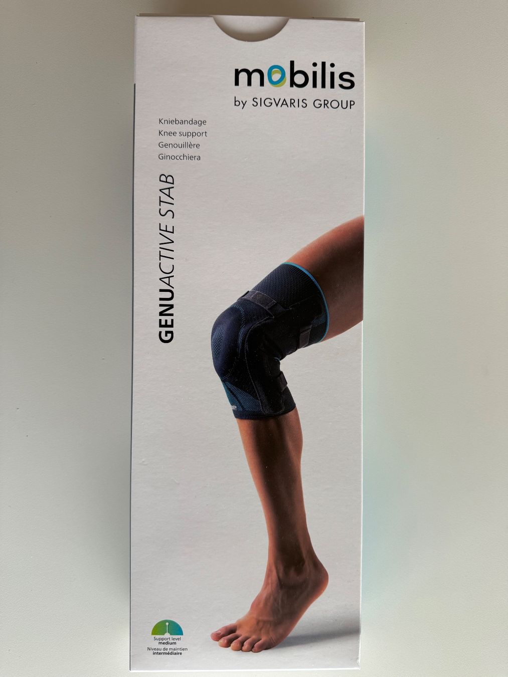 Protezioni & Imbottiture: Mobilis GenuActive Stab Knee support, L – Nuovo e nell'imballaggio originale da St-Gingolph venduto da GoldenKeys