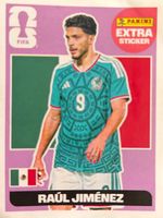 Original Panini WM2026 Extra Sticker "Raul Jiménez" regular