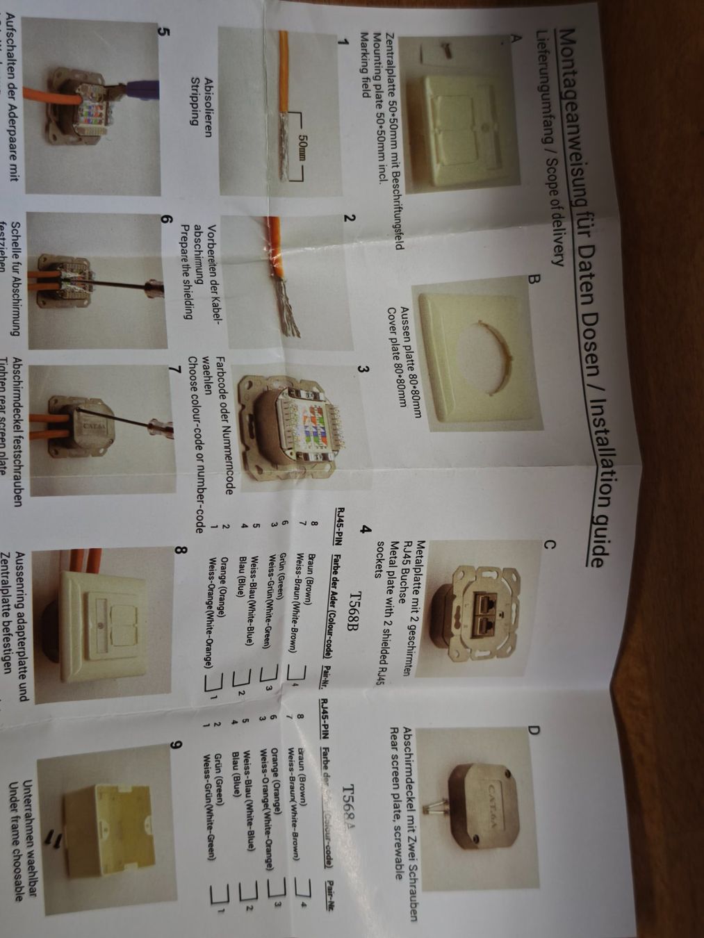 Spine: Cat.6 Netzwerkdose UP 2xRJ45 – Nuovo e nell'imballaggio originale da Buchs ZH venduto da Sutoris 4