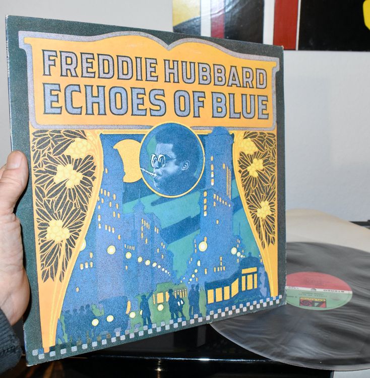 Freddie Hubbard – Echoes Of Blue ITALY LP 1976 VG+/VG+(+) 1