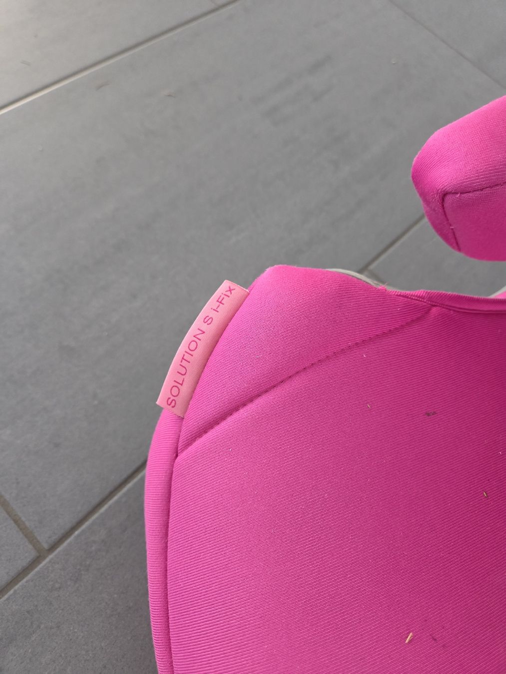 Cybex Seggiolini per auto: Cybex Solution S-i-Fix Kindersitz pink 100-150cm – Usato da Rafz venduto da pacoll 4