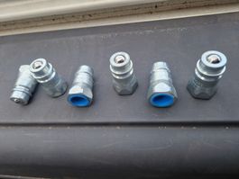6x connexion hydrauliques mâles neuves