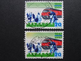 1997 Nr. 909 mit Abart Verfärbungen