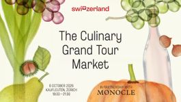 Grand Tour, The Culinary Market 06.10.2026 Kaufleuten Zürich