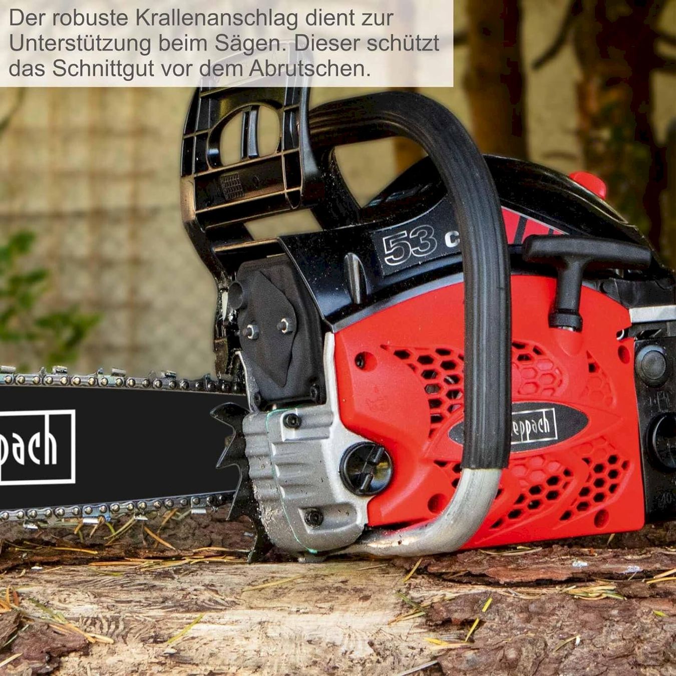 Decespugliatori & Tosasiepi: Scheppach CSP5300 Benzin Kettensäge – Nuovo e nell'imballaggio originale da Bottighofen venduto da zaap 4