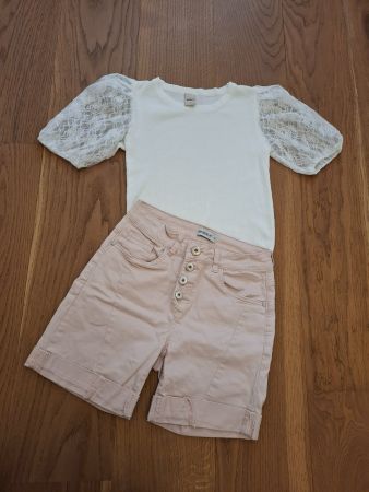 Sommerset: Kurze Hose und Strickshirt Gr. S