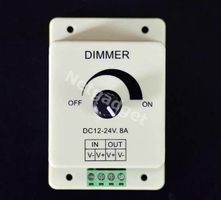 LED Dimmer - Helligkeit Regler - 12V 8A