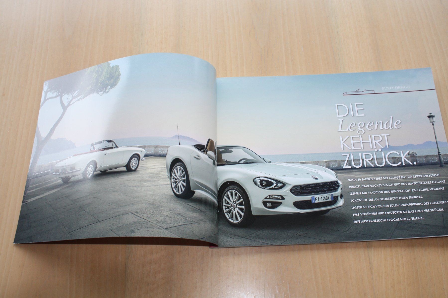 Fiat Documenti: Fiat 124 Spider Prestige Prospekt 11/2016 – Usato da Wikon venduto da erwin400 1