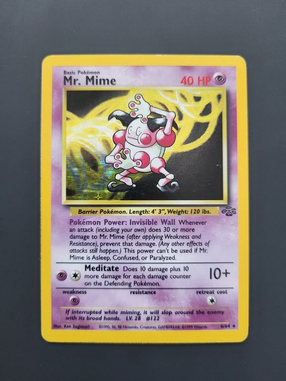 Pokemon Mr. Mime Holo Jungle Set | Kaufen auf Ricardo