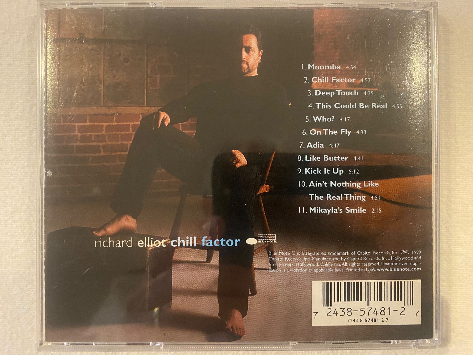 CD: Richard Elliot - Chill Factor – Usato da Duggingen venduto da Kisha010 2