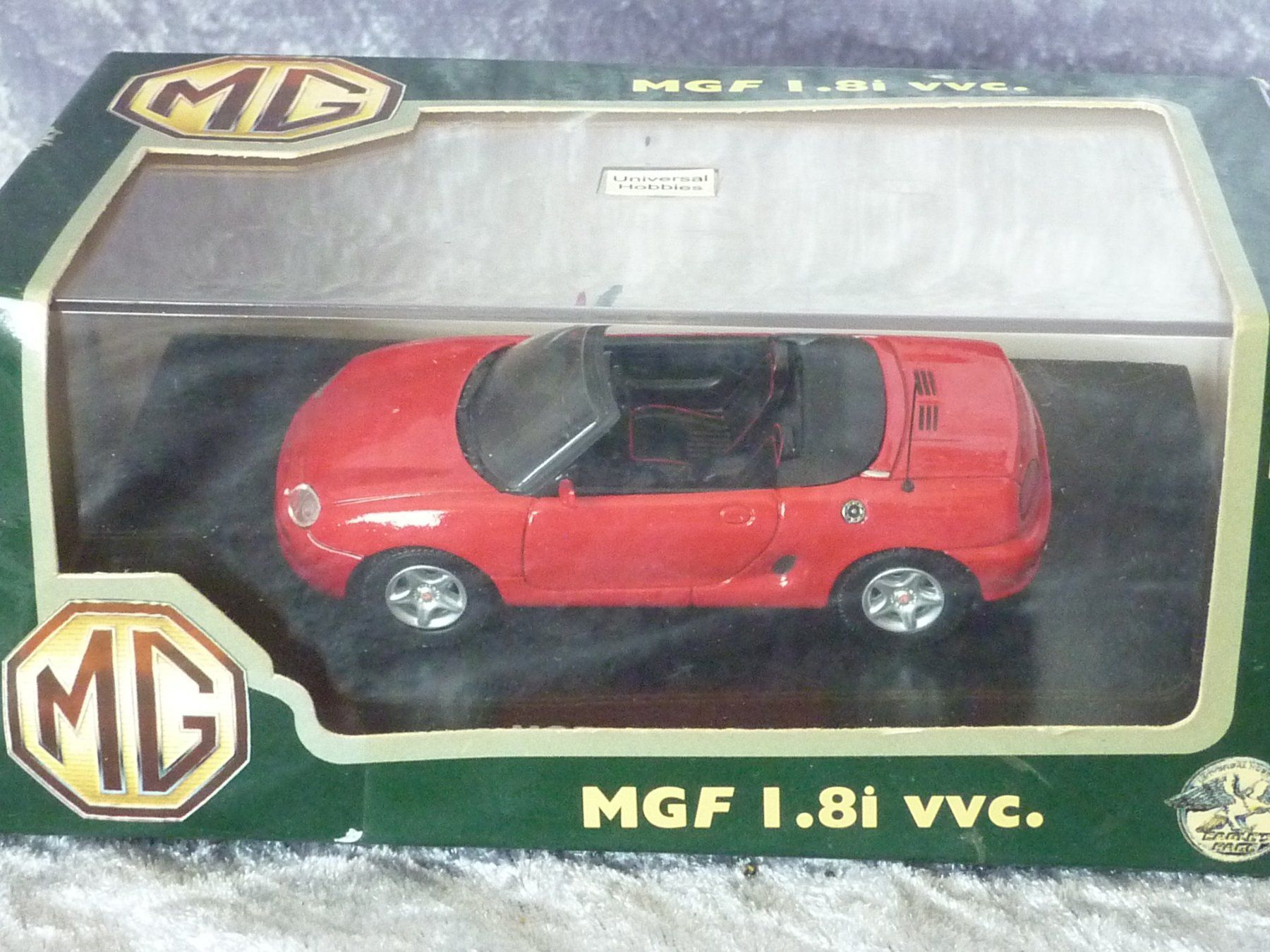 MG Modellini d'auto: MGF 1:8i rot  1:43 – Nuovo e nell'imballaggio originale da Dürrenäsch venduto da modellautos4you
