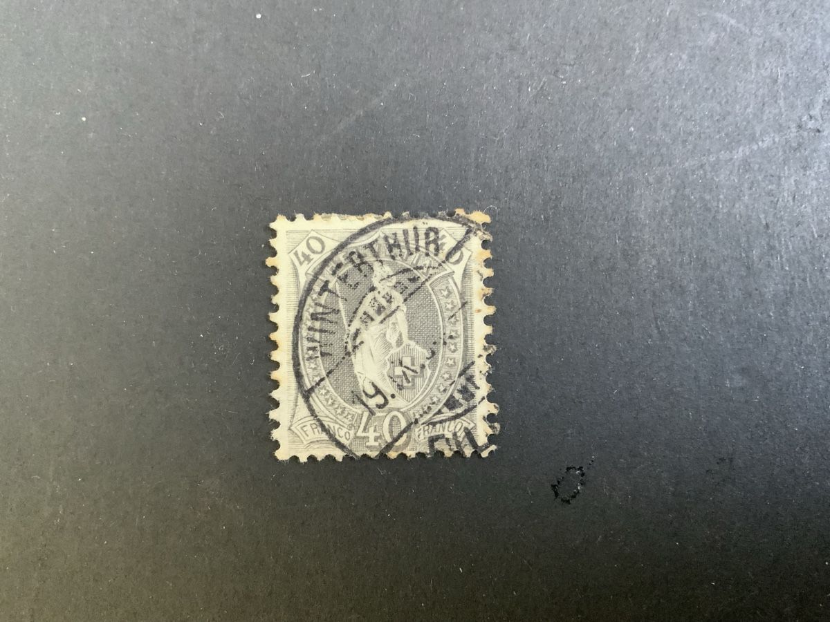 Alle Briefmarken: Stehende Helvetia – Gebraucht aus Binningen von chr_cr5n