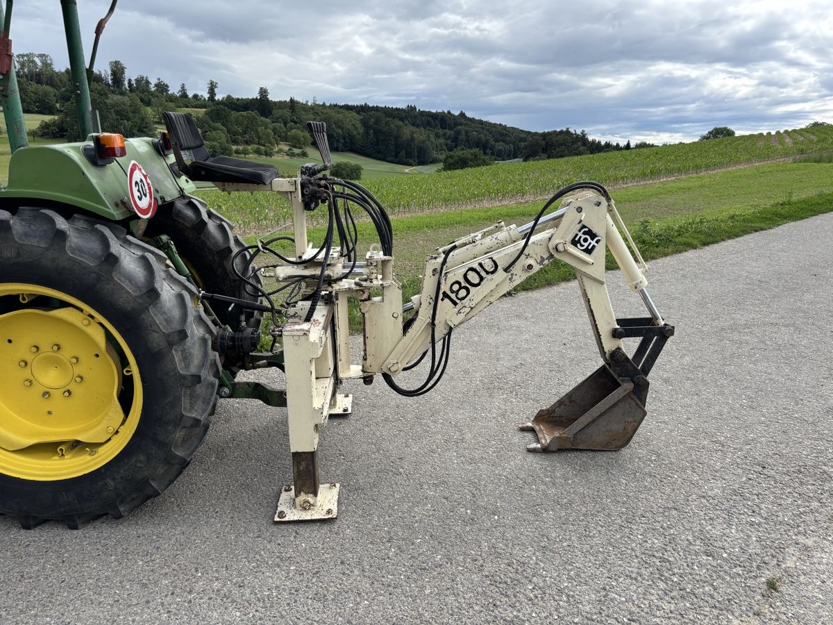 Excavateurs: Bagger / Heckbagger zu Traktor – D'occasion à Courgevaux par Querly 3