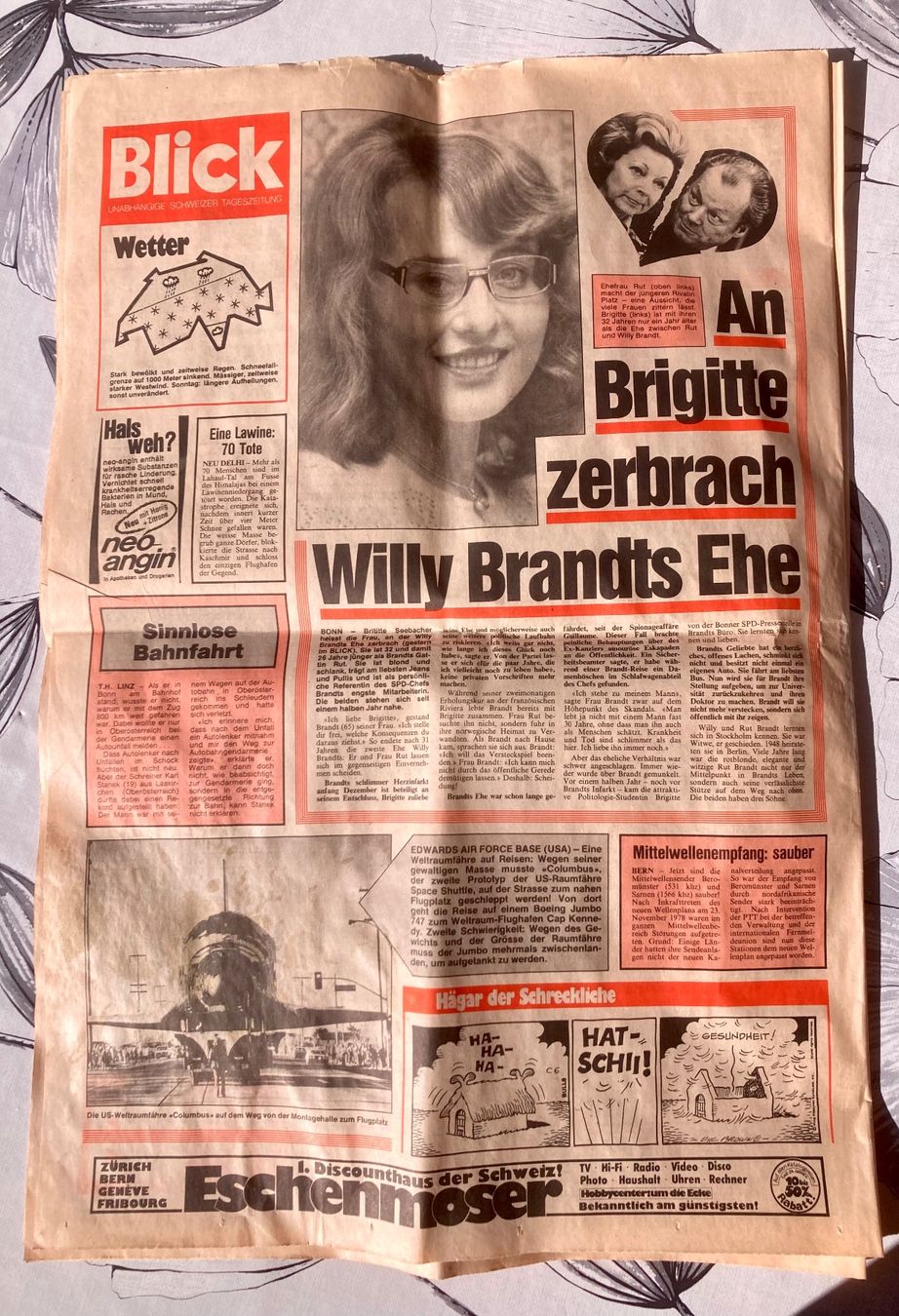 Riviste & Magazine: Blick antik vom 10.3.1979 – Usato da Rüegsauschachen venduto da Andyalfredo 2
