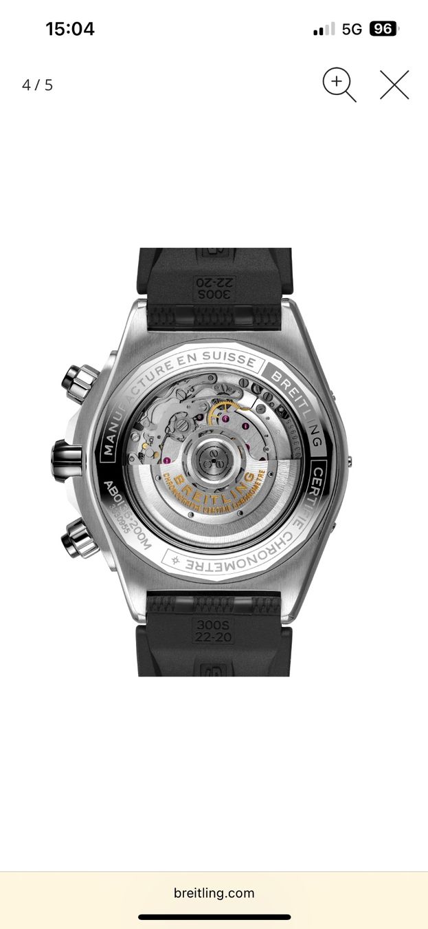 Breitling Orologi: Breitling Super Chronomat B01 44 – Usato da Kriens venduto da Rasic 5